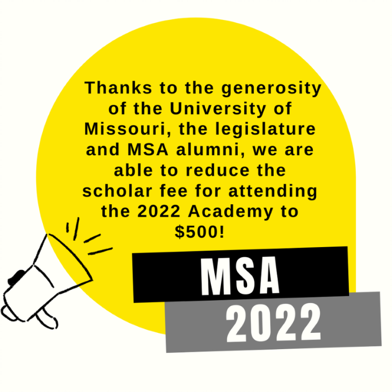 2022 Scholar Fee Reduced! // Missouri Scholars Academy